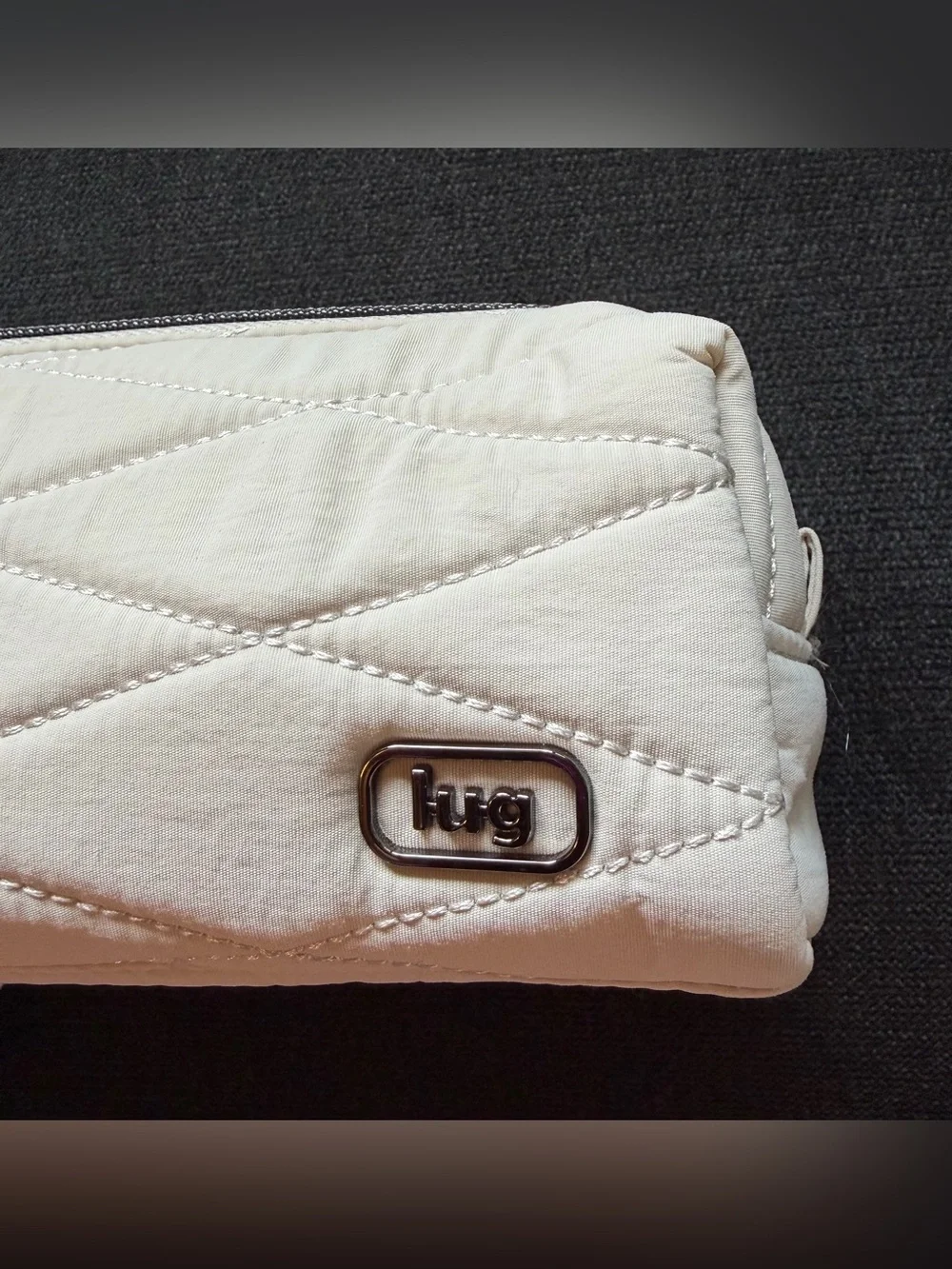 Lug Jib CloudGo Zip Pouch Bag – Macadamia (Cream Beige White Bone)
